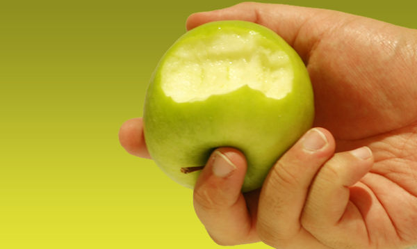zielone jabłko